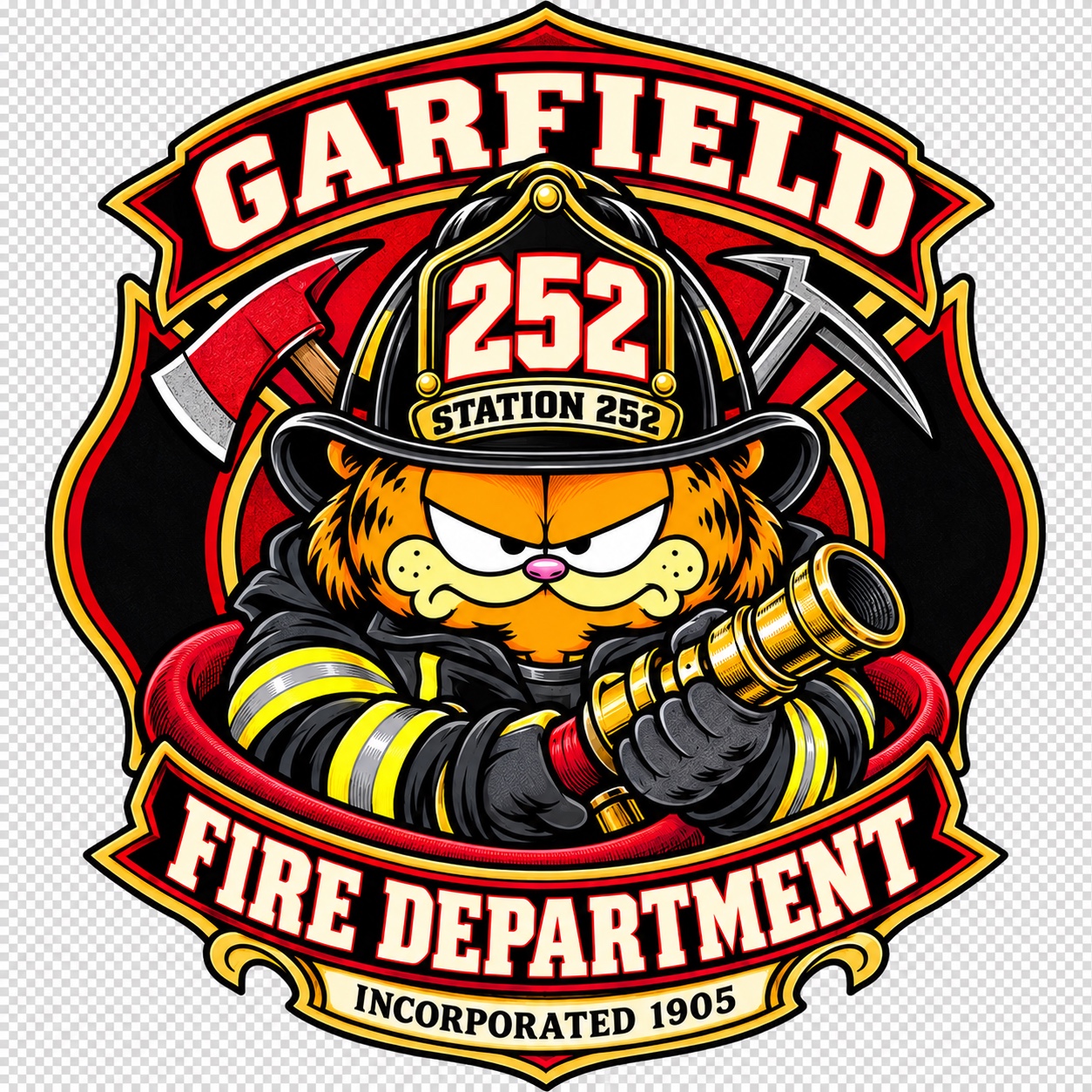 Garfield Fire Department Station 252 logo